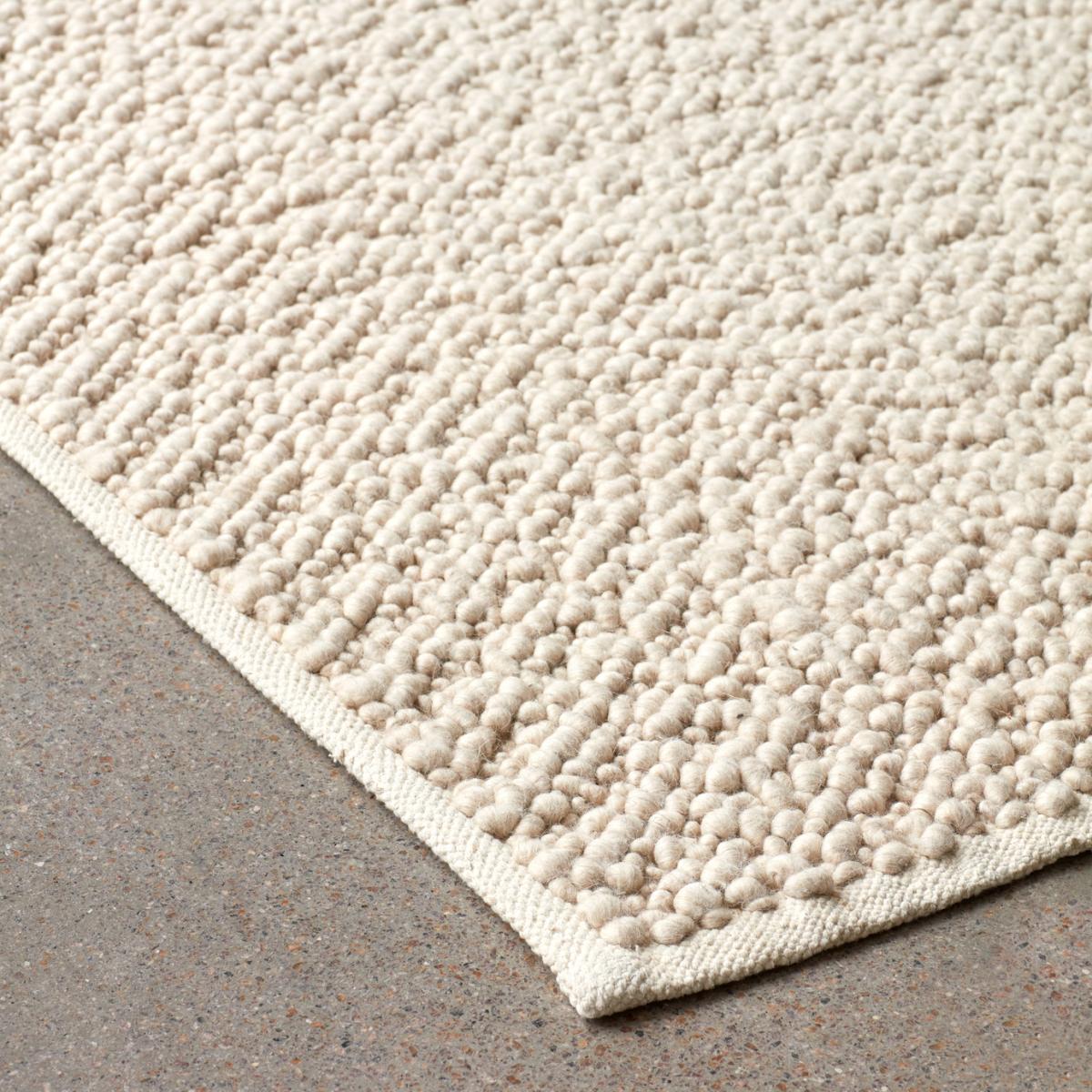 Gravel rug 170x200 cm Ivory – image 2