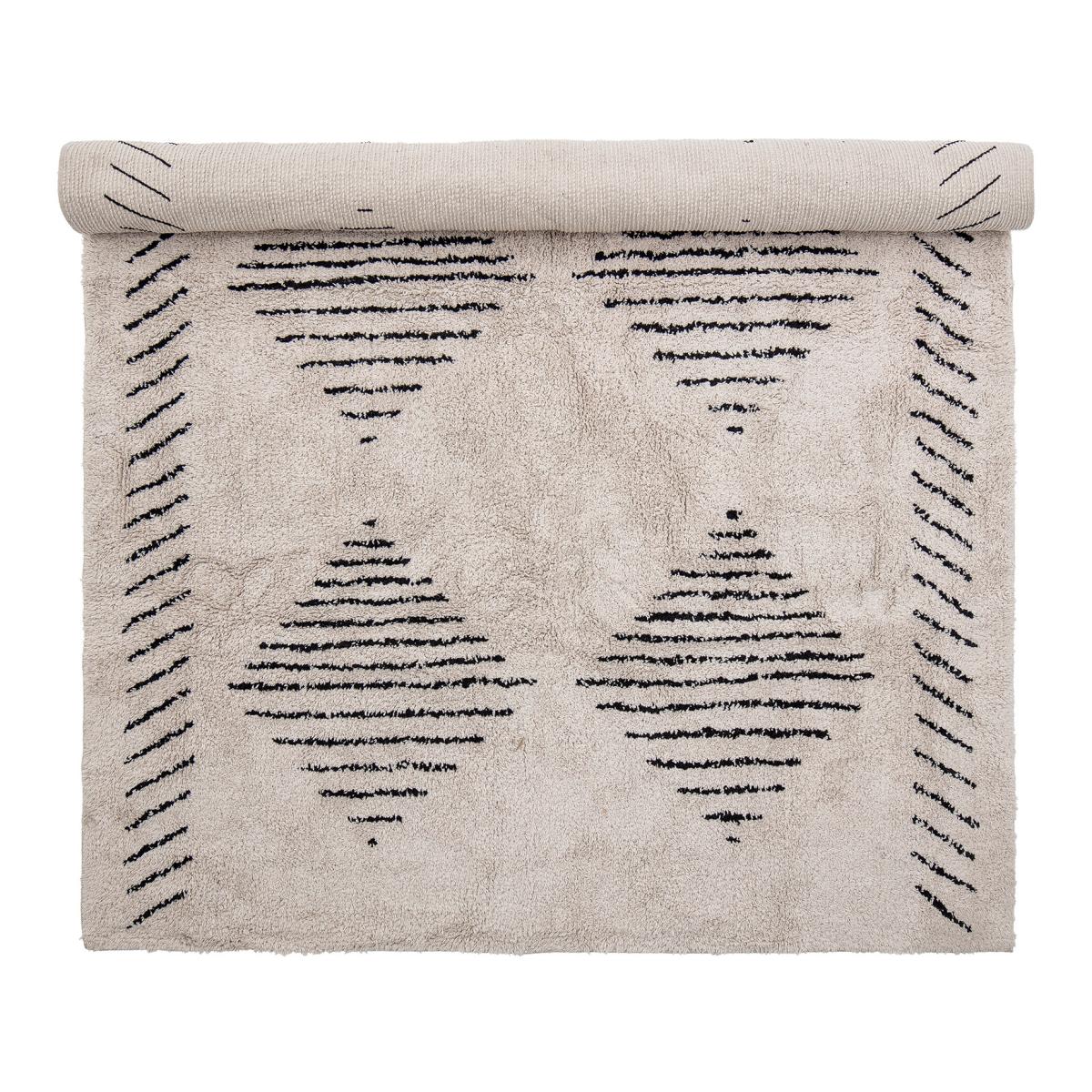 Jegor patterned rug 140x200 cm nature – image 2