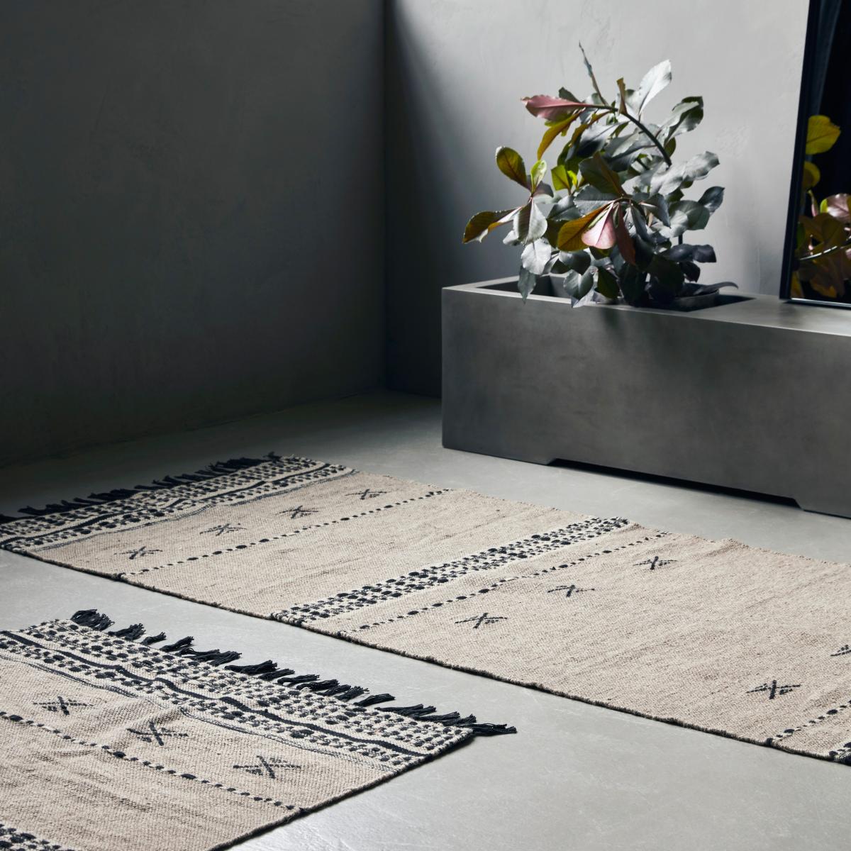 House Doctor Cros rug 90x300 cm Sand – image 2