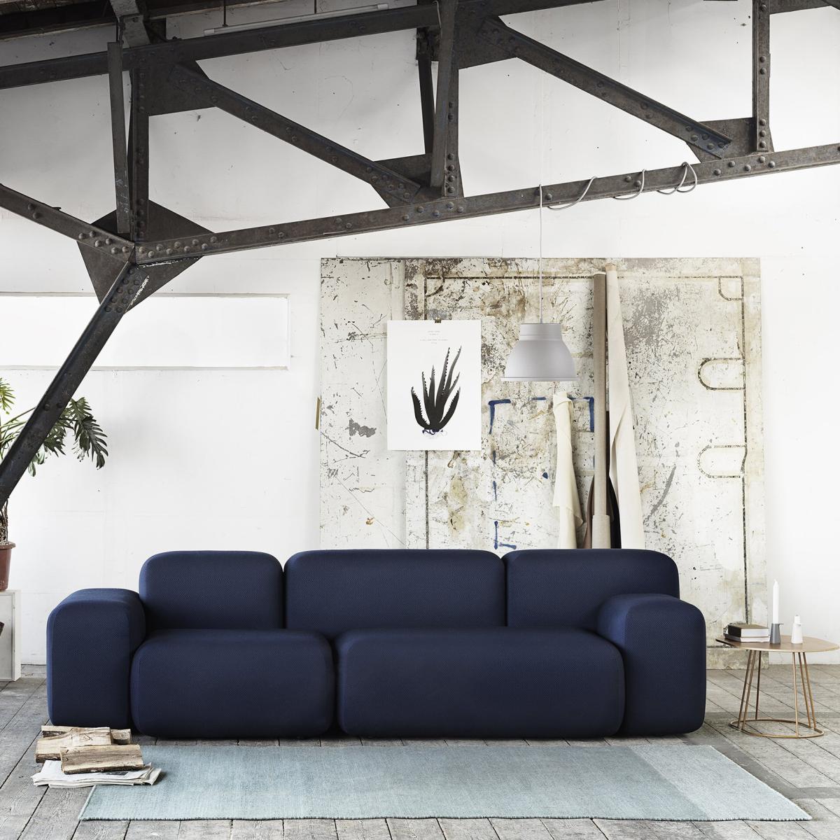 Varjo rug 170x240 cm blue – image 3