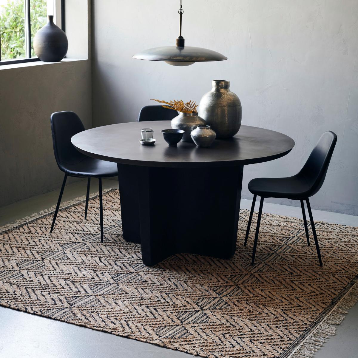 House Doctor Ranjar rug 250x250 cm Brown – image 3