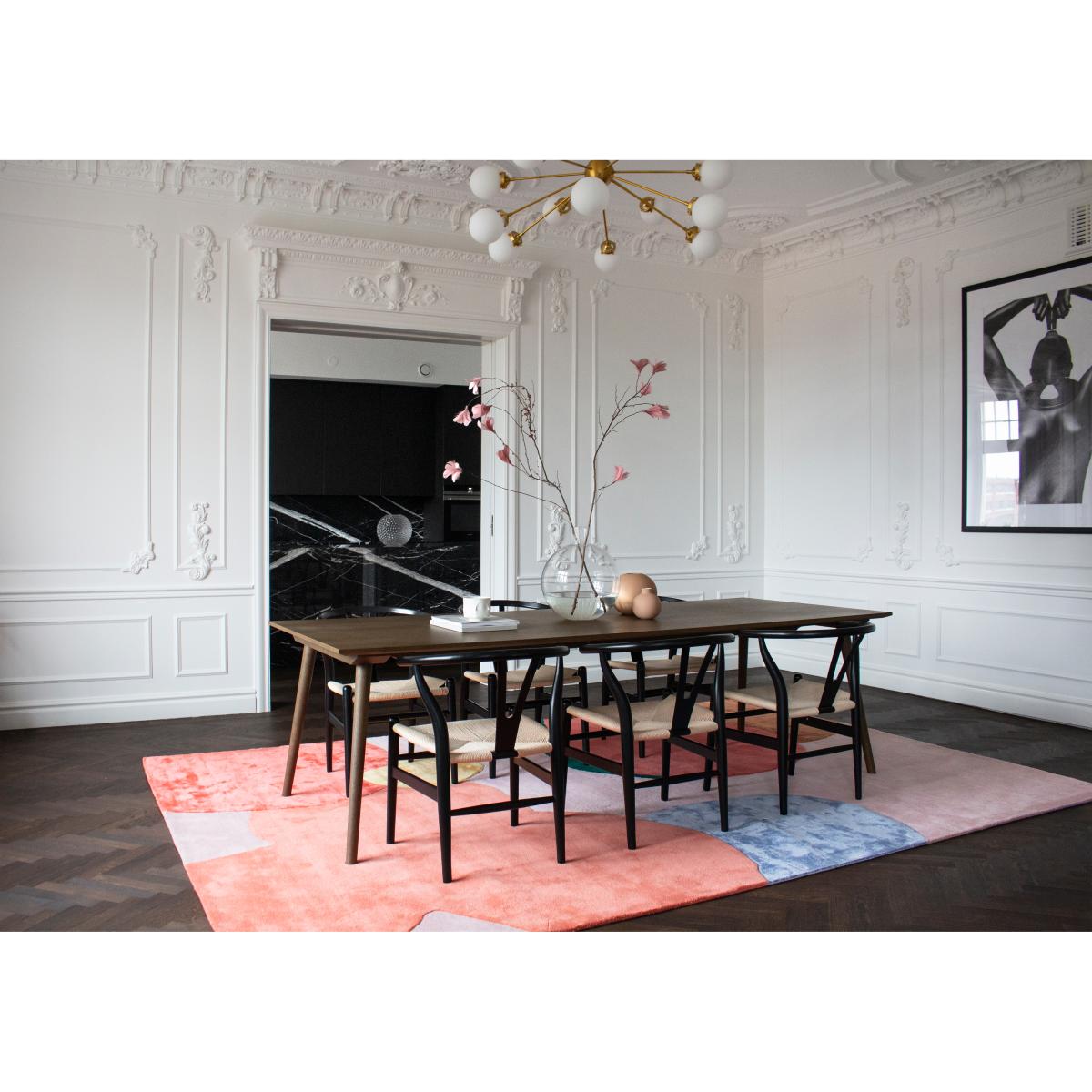 Flower Field wool carpet 300x400 cm Pink – image 2