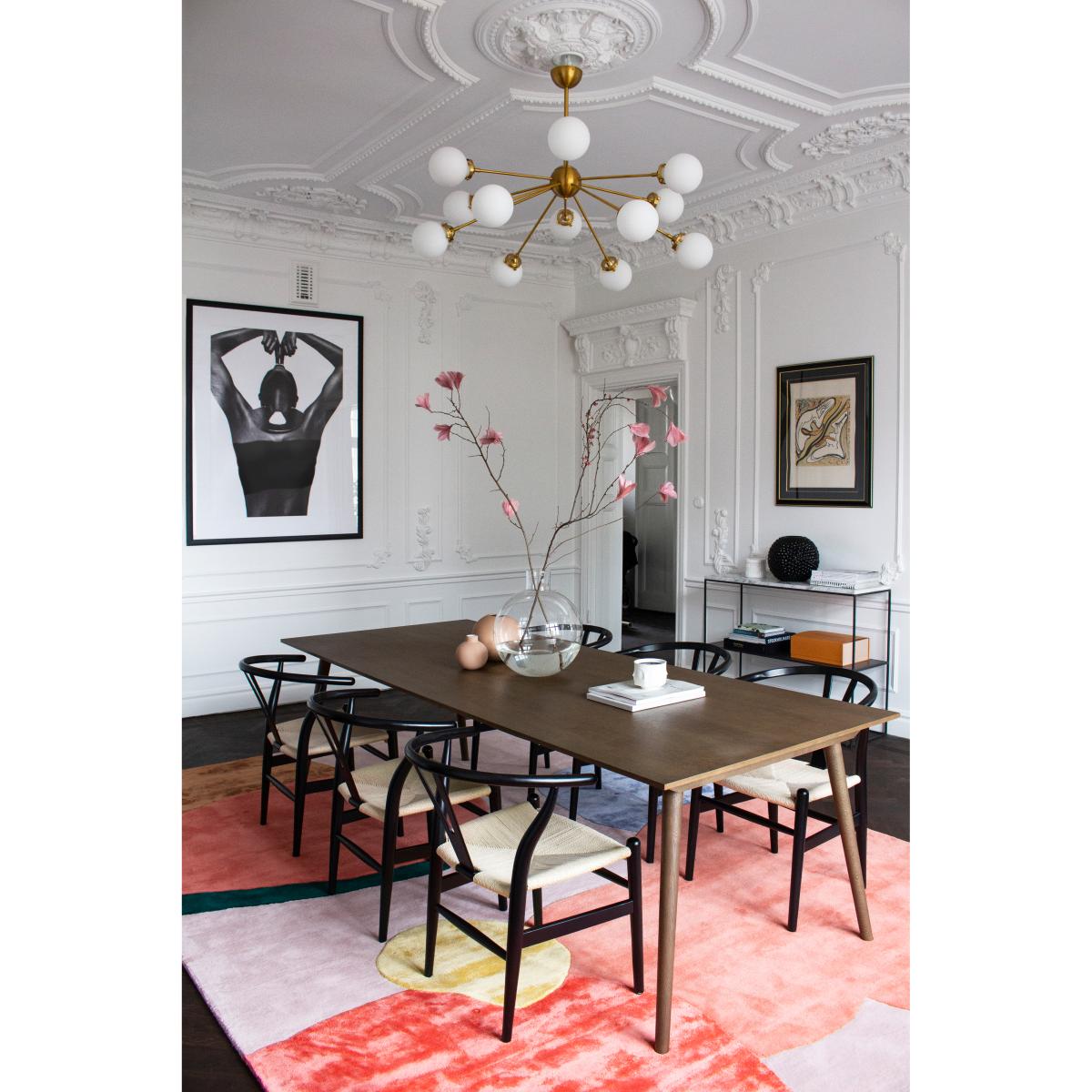 Flower Field wool carpet 300x400 cm Pink – image 3