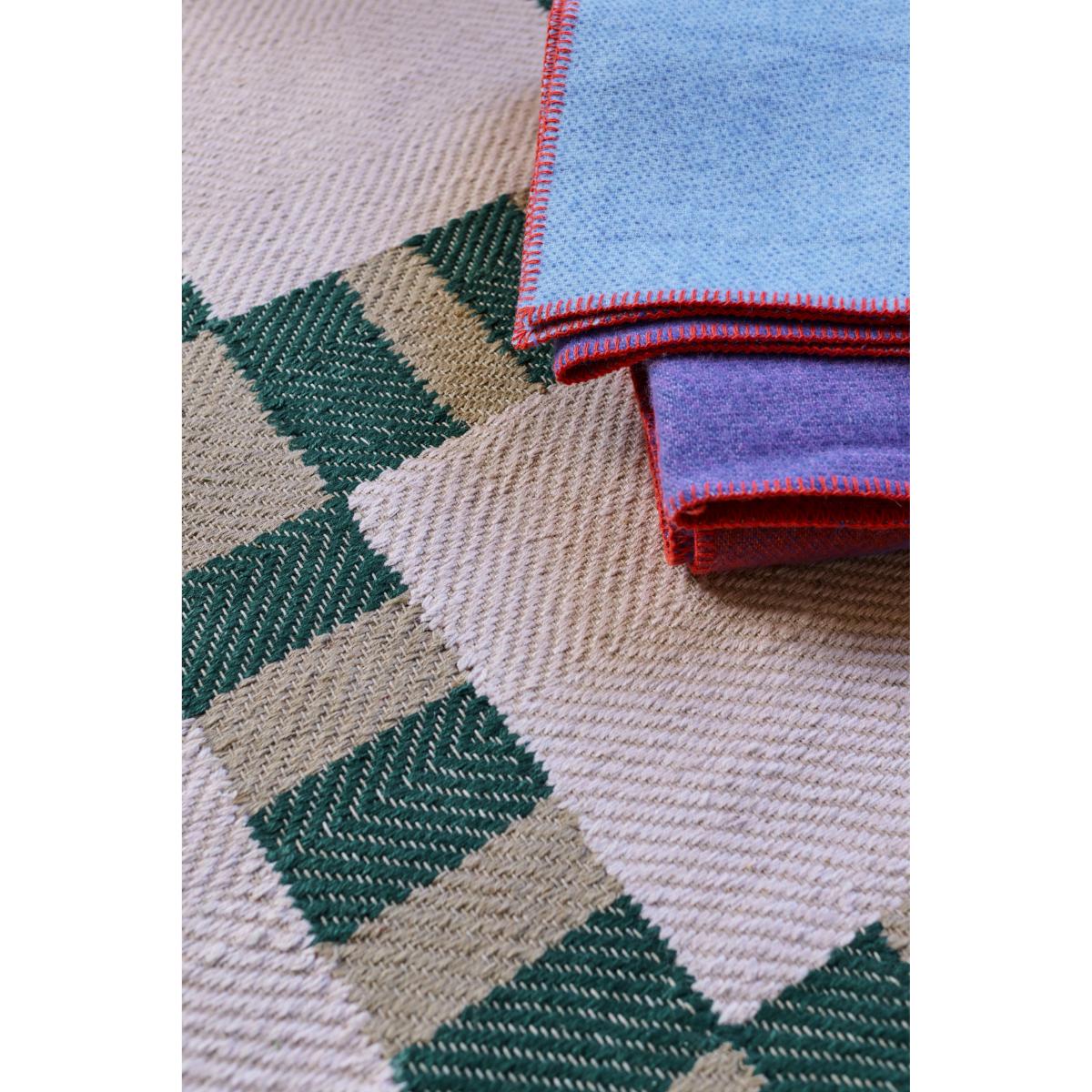 Layered Evelina Kroon jute rug 200x300 cm Korean chives – image 2