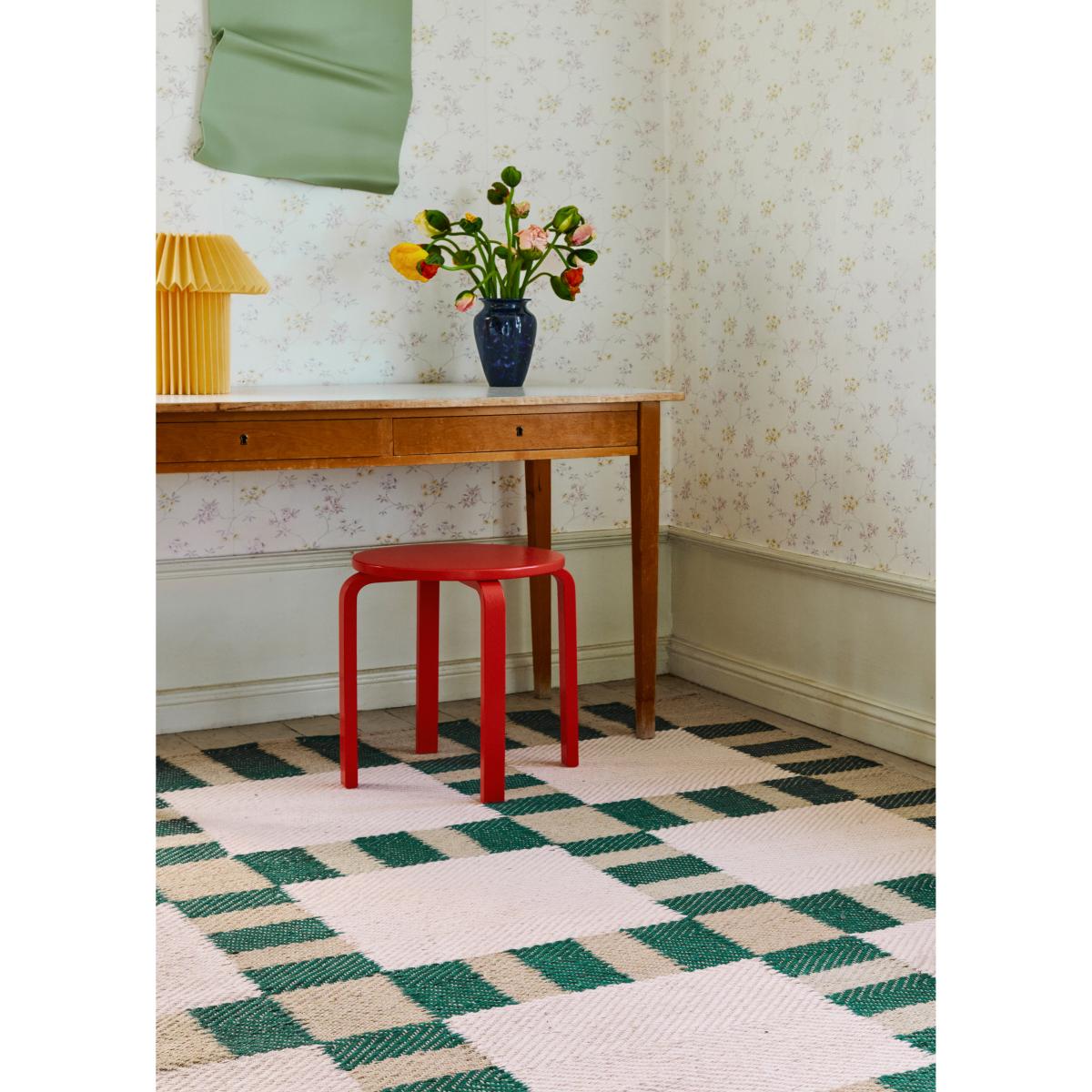 Layered Evelina Kroon jute rug 200x300 cm Korean chives – image 3