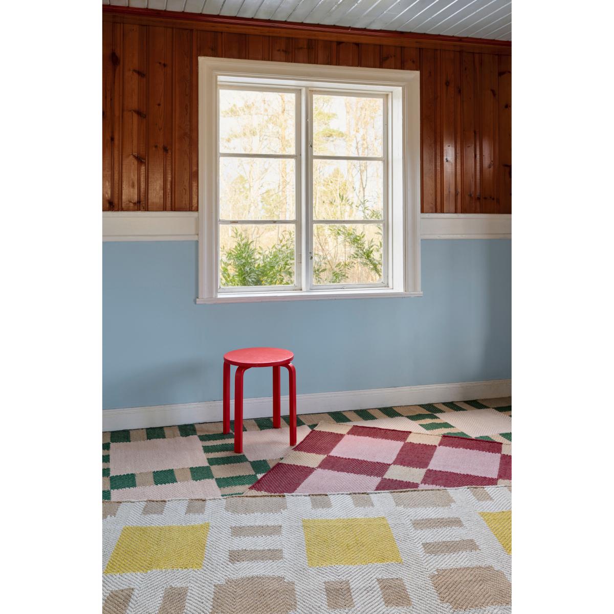 Layered Evelina Kroon jute rug 200x300 cm Korean chives – image 4