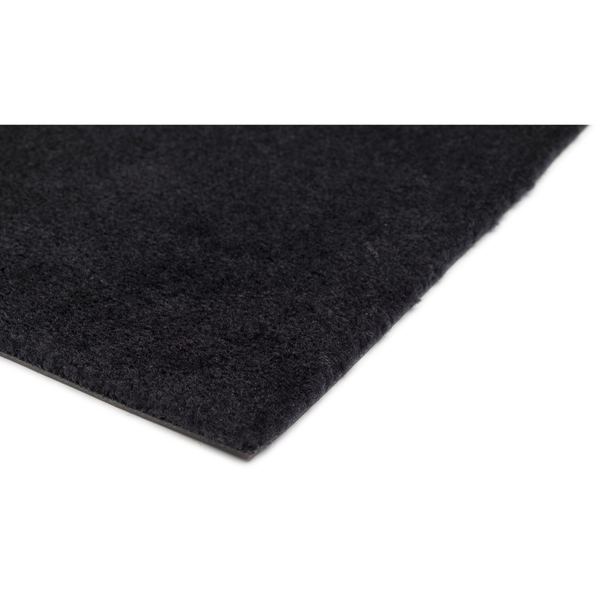 tica copenhagen Unicolor hallway rug Black. 90x130 cm – image 3