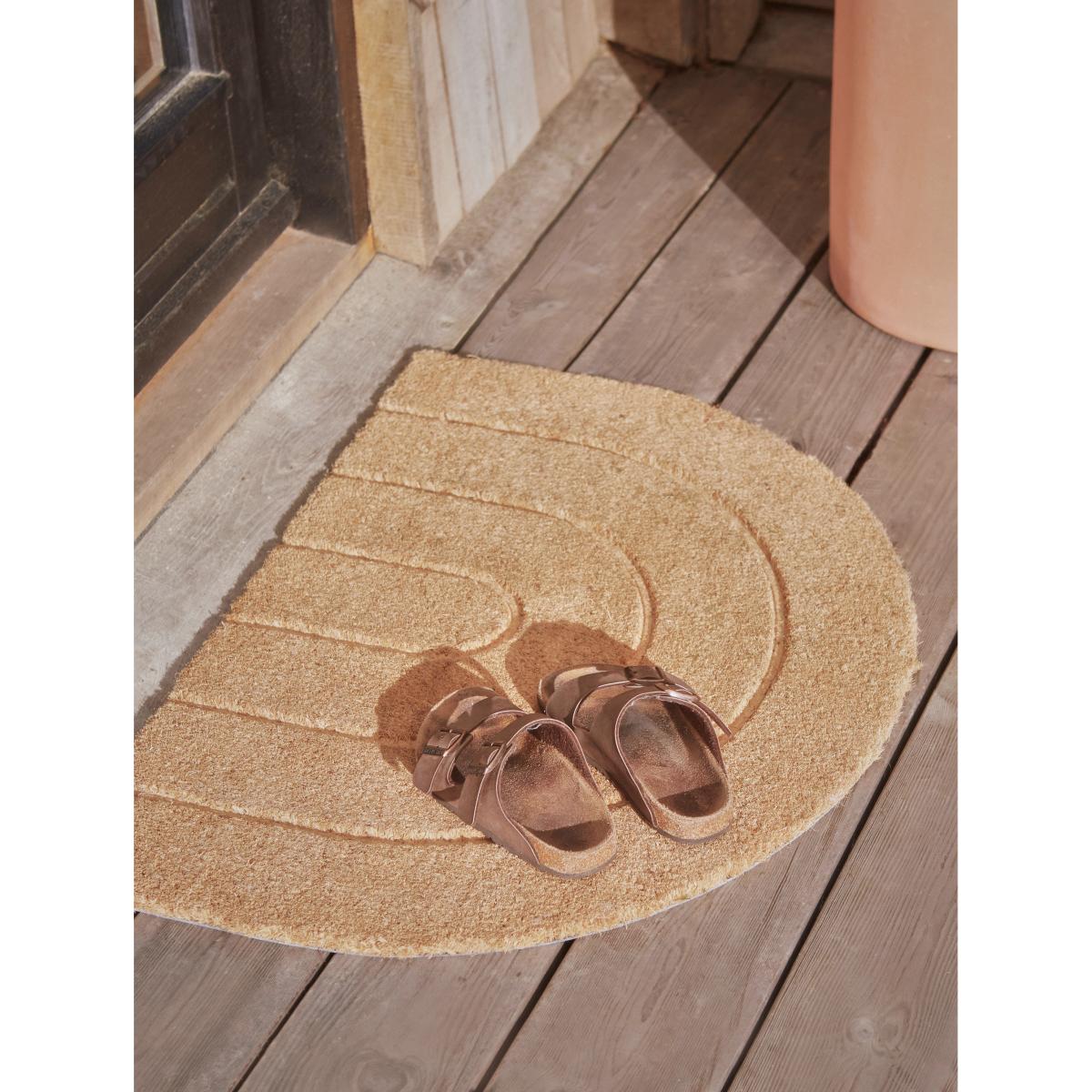 Rainbow doormat 55x75 cm Nature – image 2