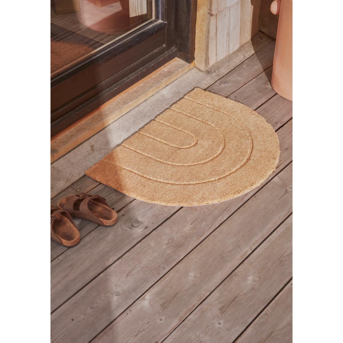Rainbow doormat 55x75 cm Nature – image 3