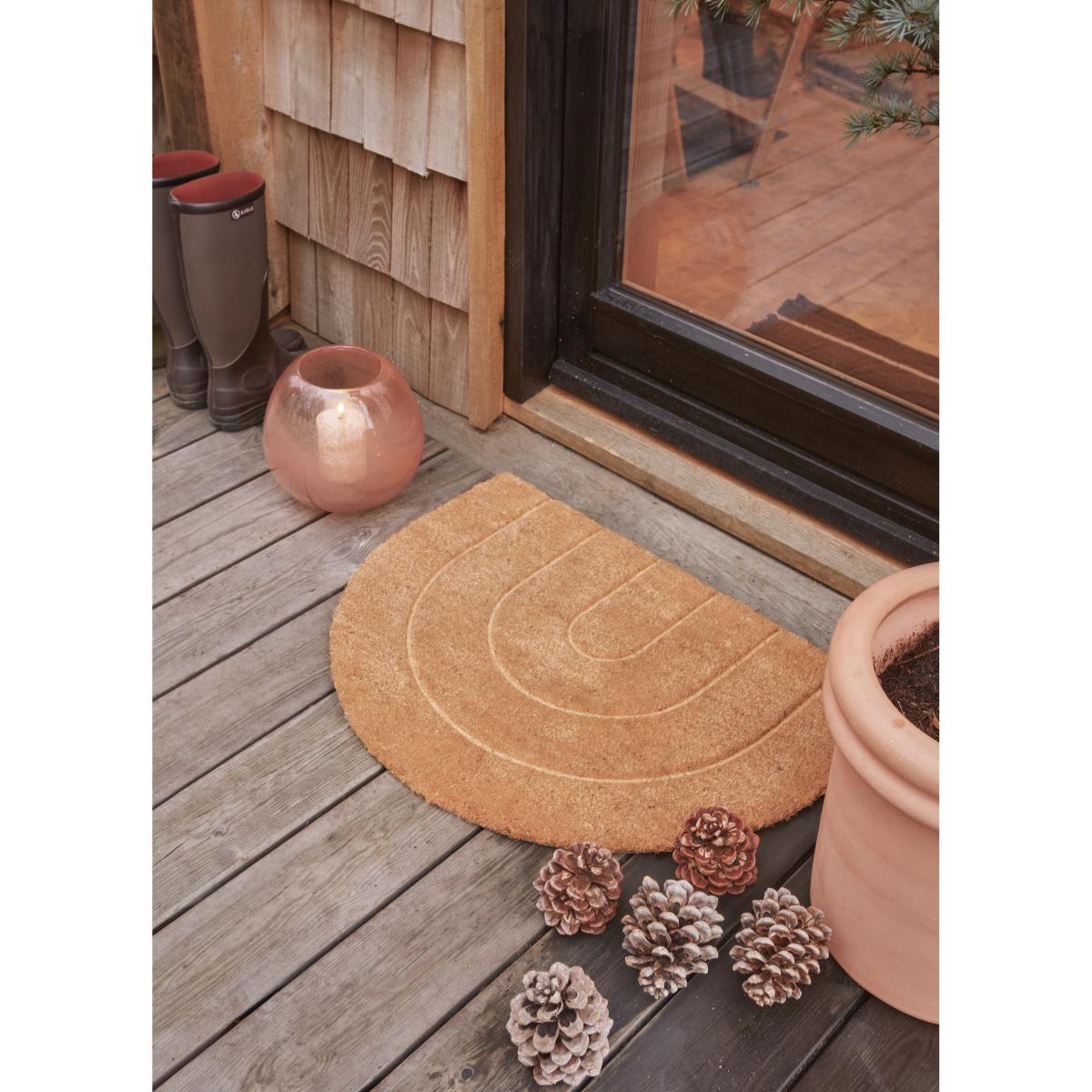 Rainbow doormat 55x75 cm Nature – image 4
