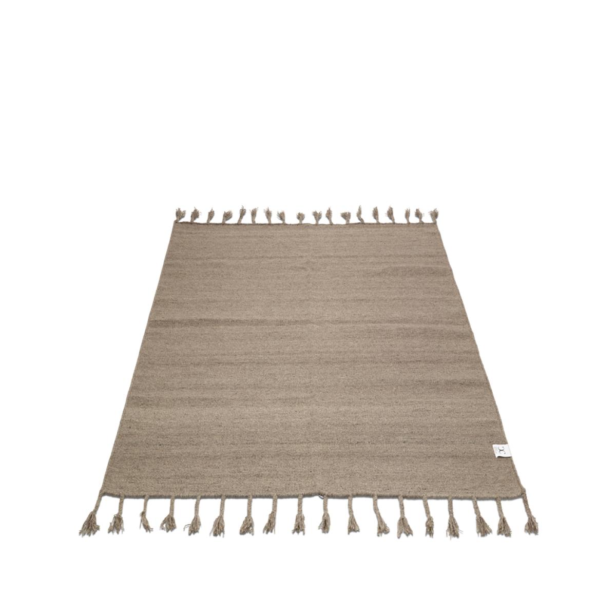Classic Collection Plain rug Beige 250x350 cm – image 2