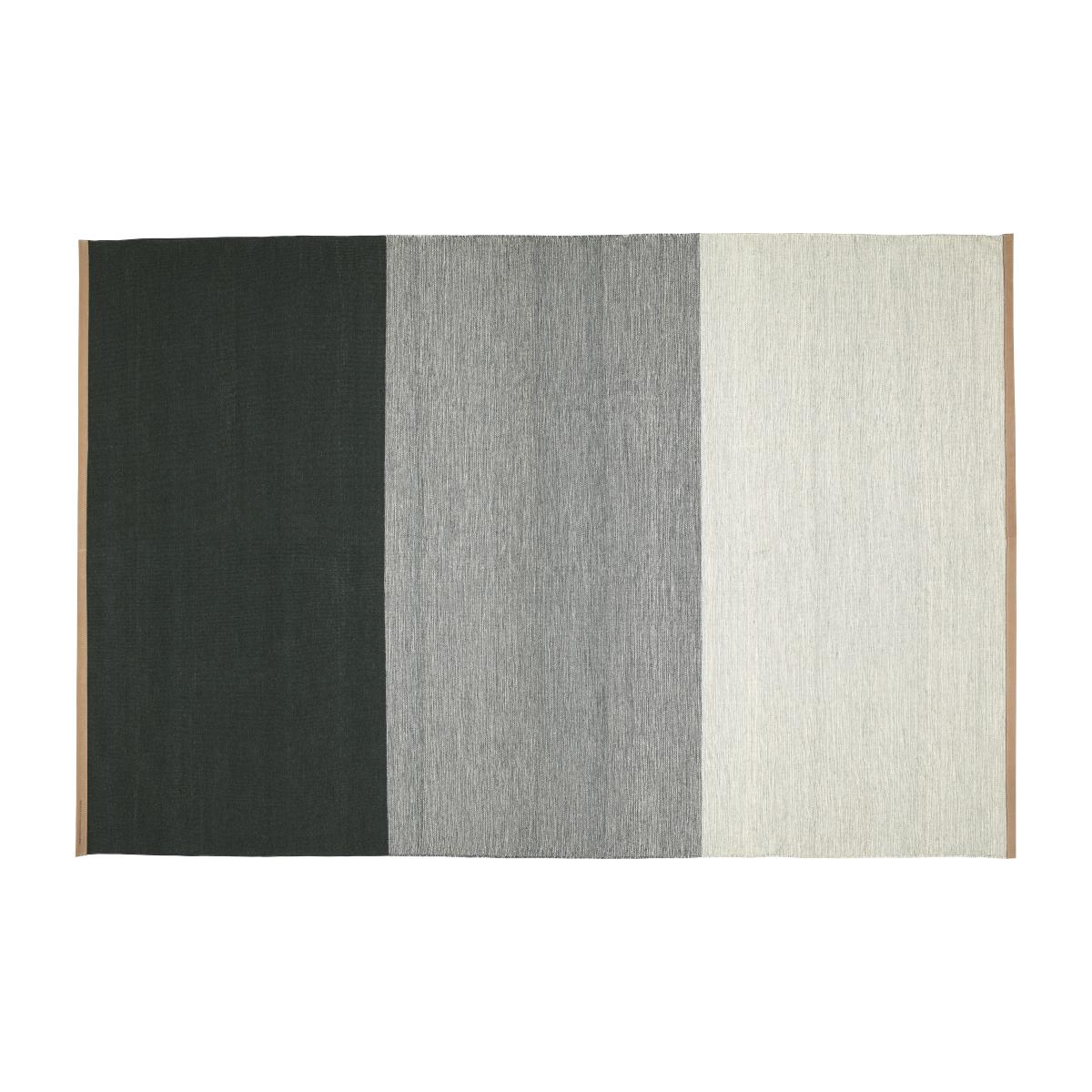 Fields rug 200x300 cm Green-grey