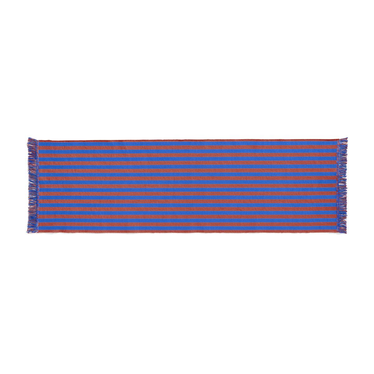 Stripes and Stripes rug 60x200 cm cacao sky