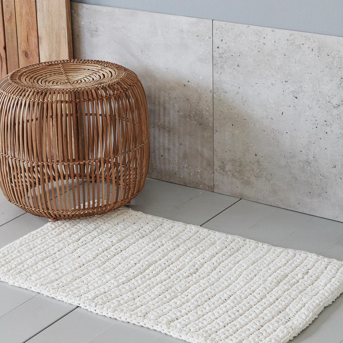 Crandet rug 60x90 cm White – image 2