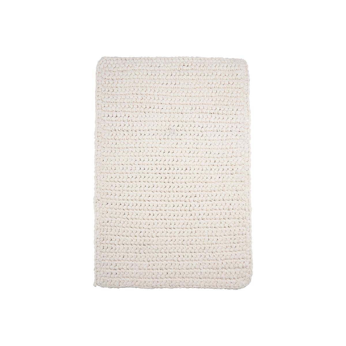 Crandet rug 60x90 cm White – image 1