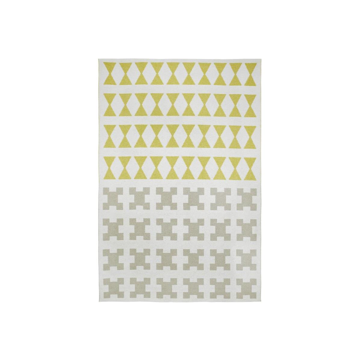 Paris rug yellow-grey – image 1