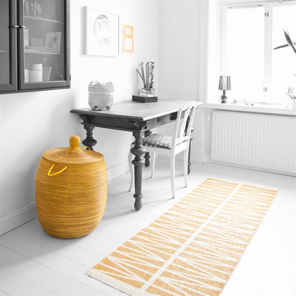 Helmi rug yellow 70x150 cm – image 2