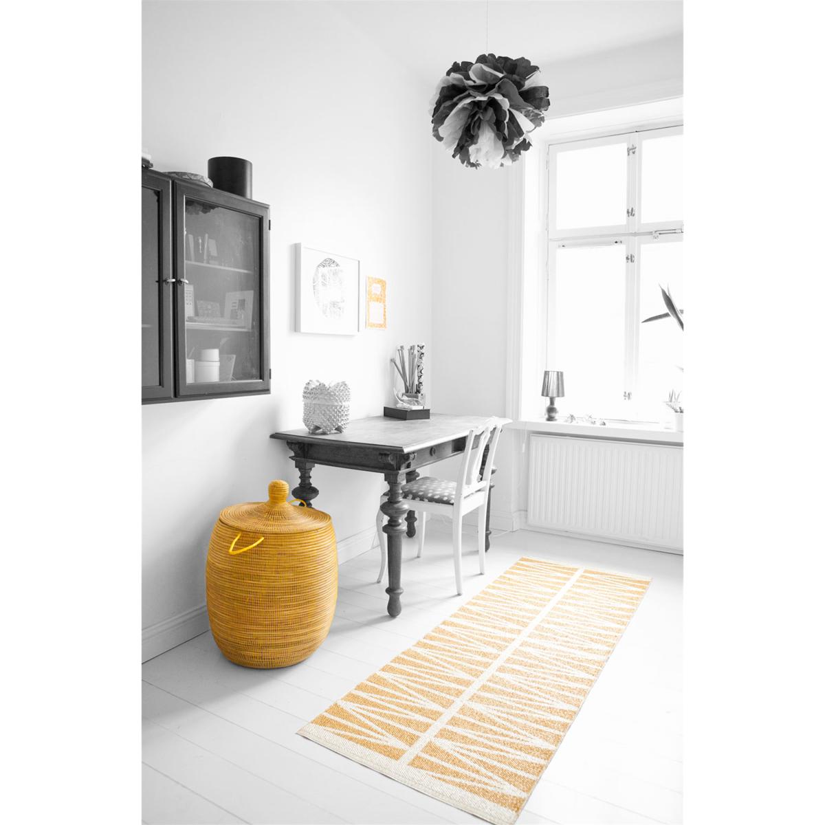 Helmi rug yellow 70x150 cm – image 4