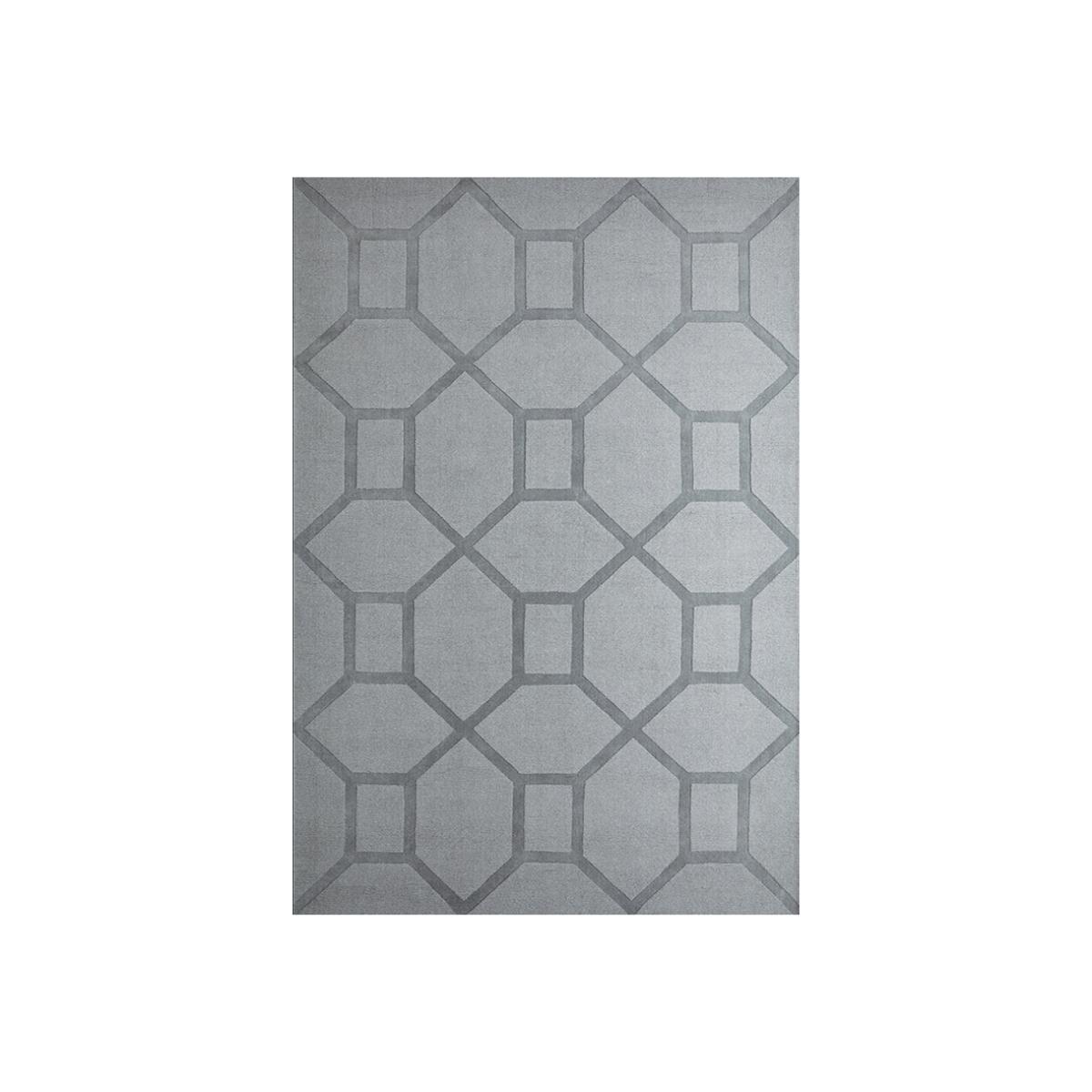 Wool Entrance rug 250x350 cm Misty Sky