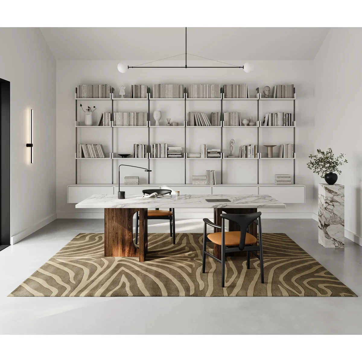 Classic Collection Zebra rug 170x230 cm Brown – image 2