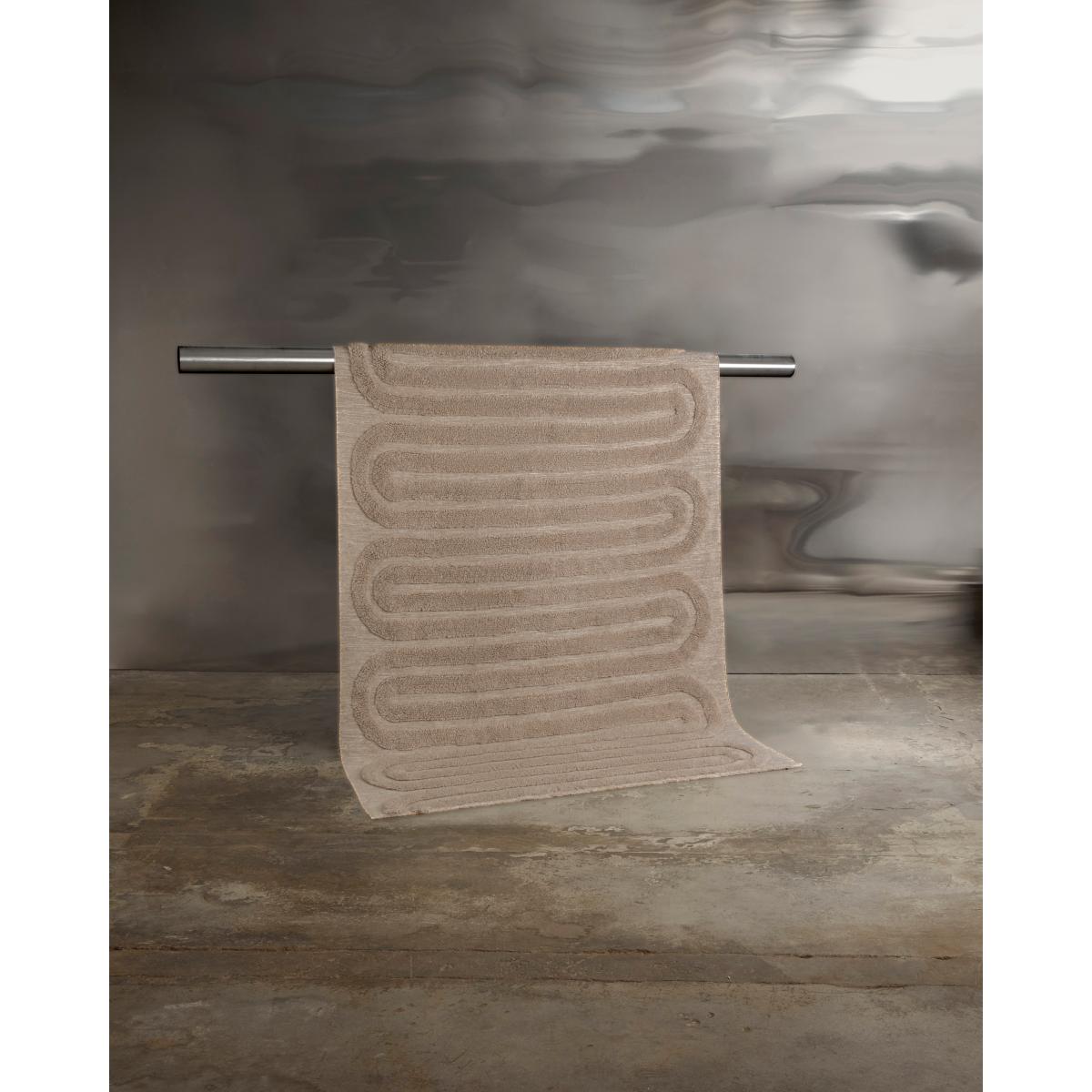 Tinted Riklund wool carpet 280x380 cm Beige-melange – image 2
