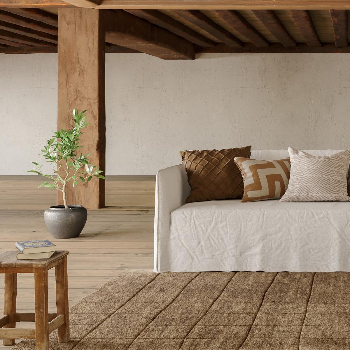 Chhatwal & Jonsson Nari wool carpet 250x350 cm Taupe – image 3