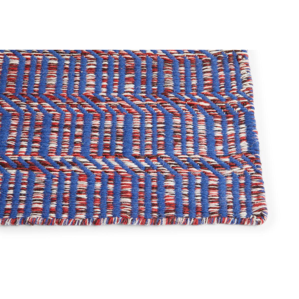 HAY Radio rug Red-blue 60x200 cm – image 2