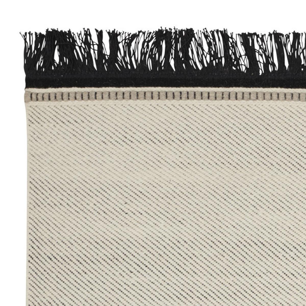 Fenja wool carpet 170x240 cm white – image 3