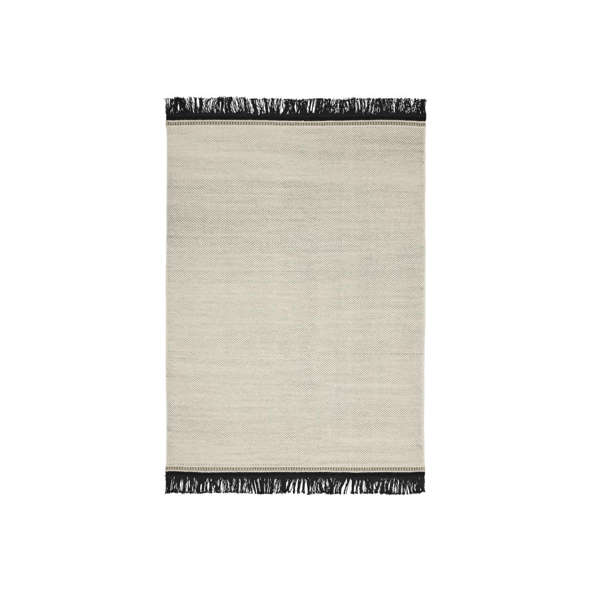 Fenja wool carpet 170x240 cm white – image 1