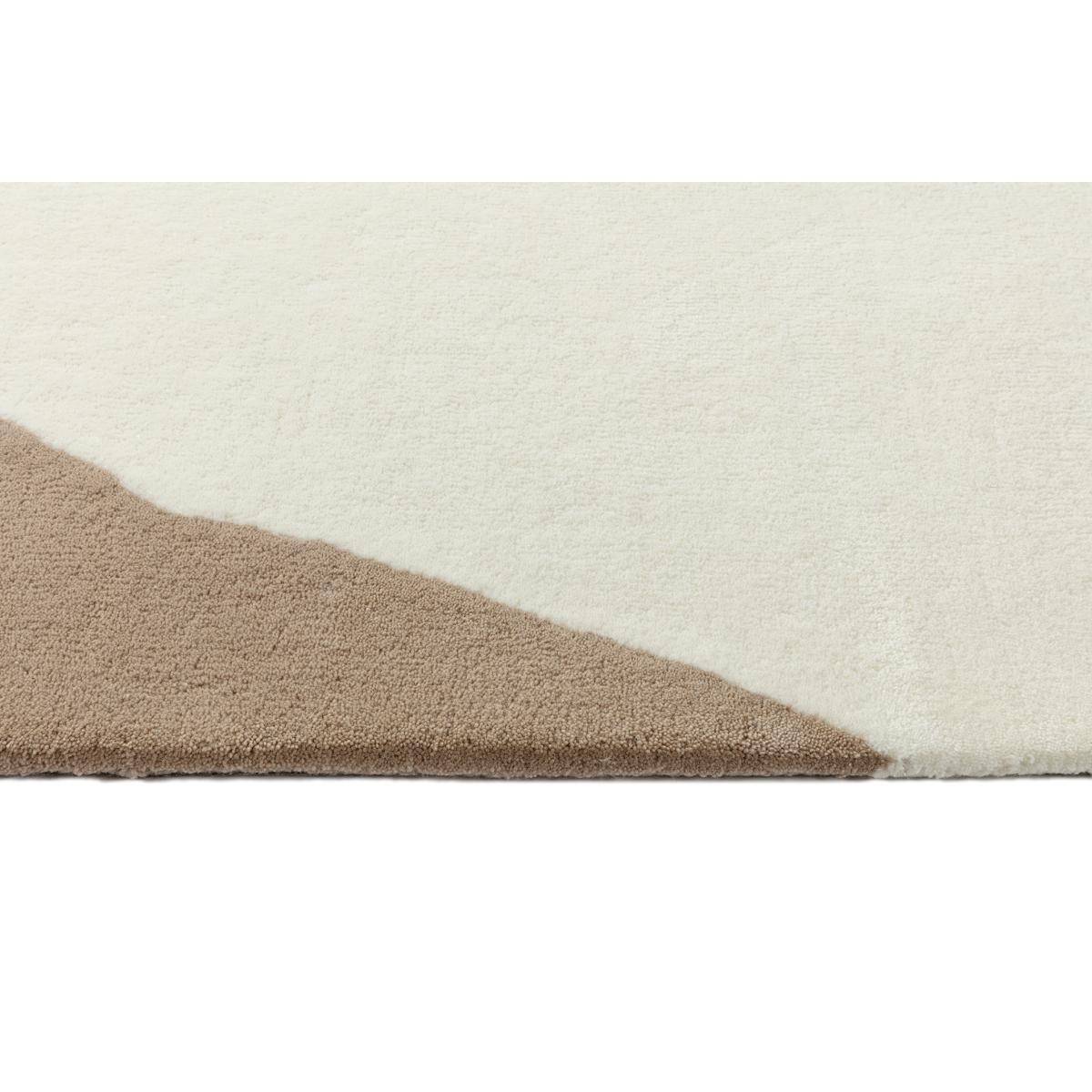 Flow wool carpet white-beige 170x240 cm – image 2