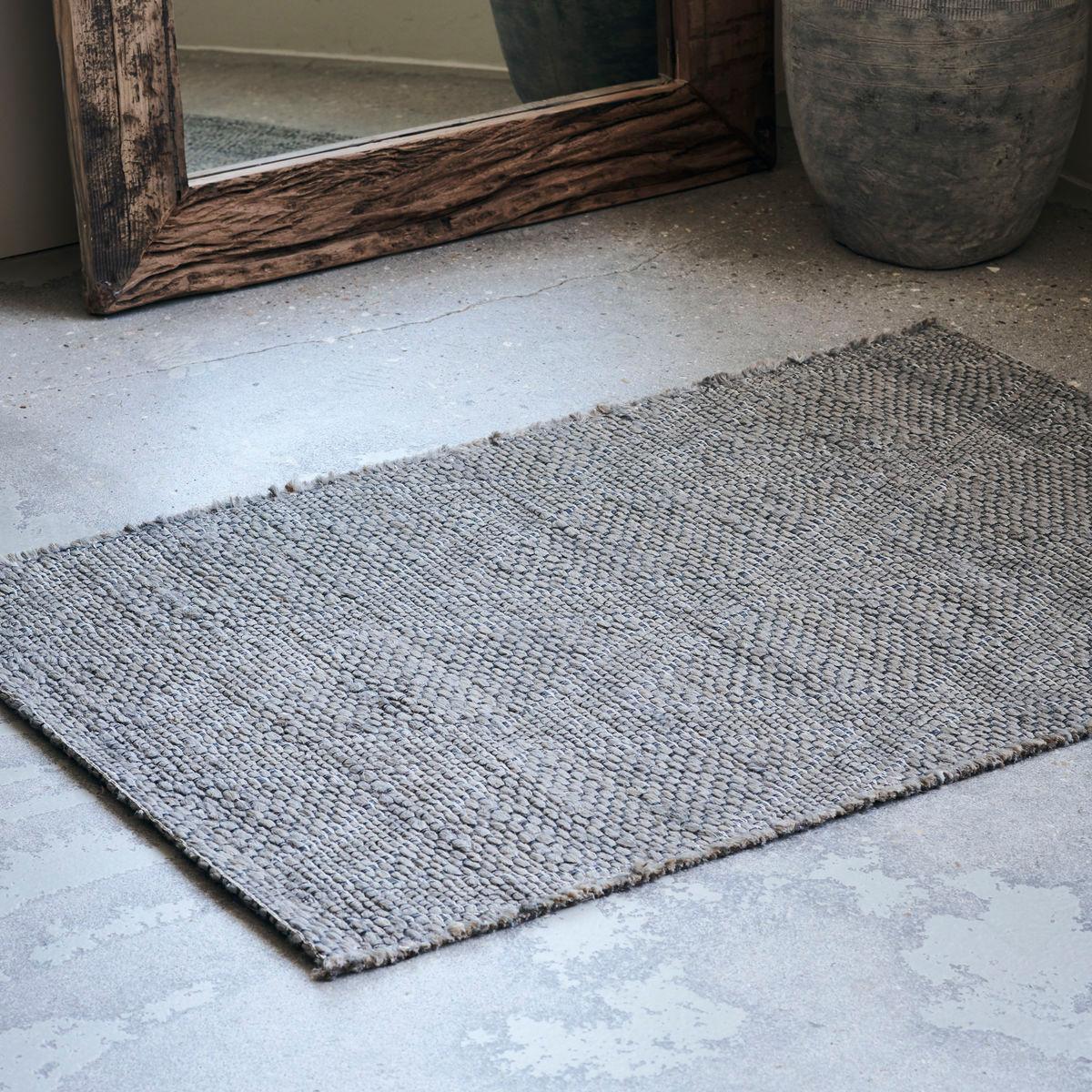 Mara rug 85x130 cm grey – image 2