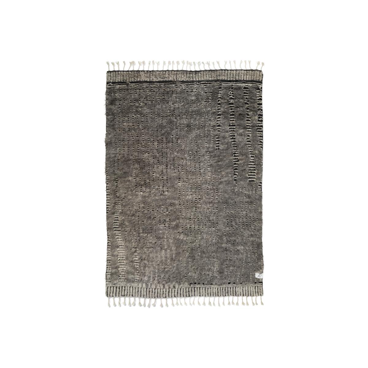 Raccoon wool carpet 250x350 cm Natural – image 1