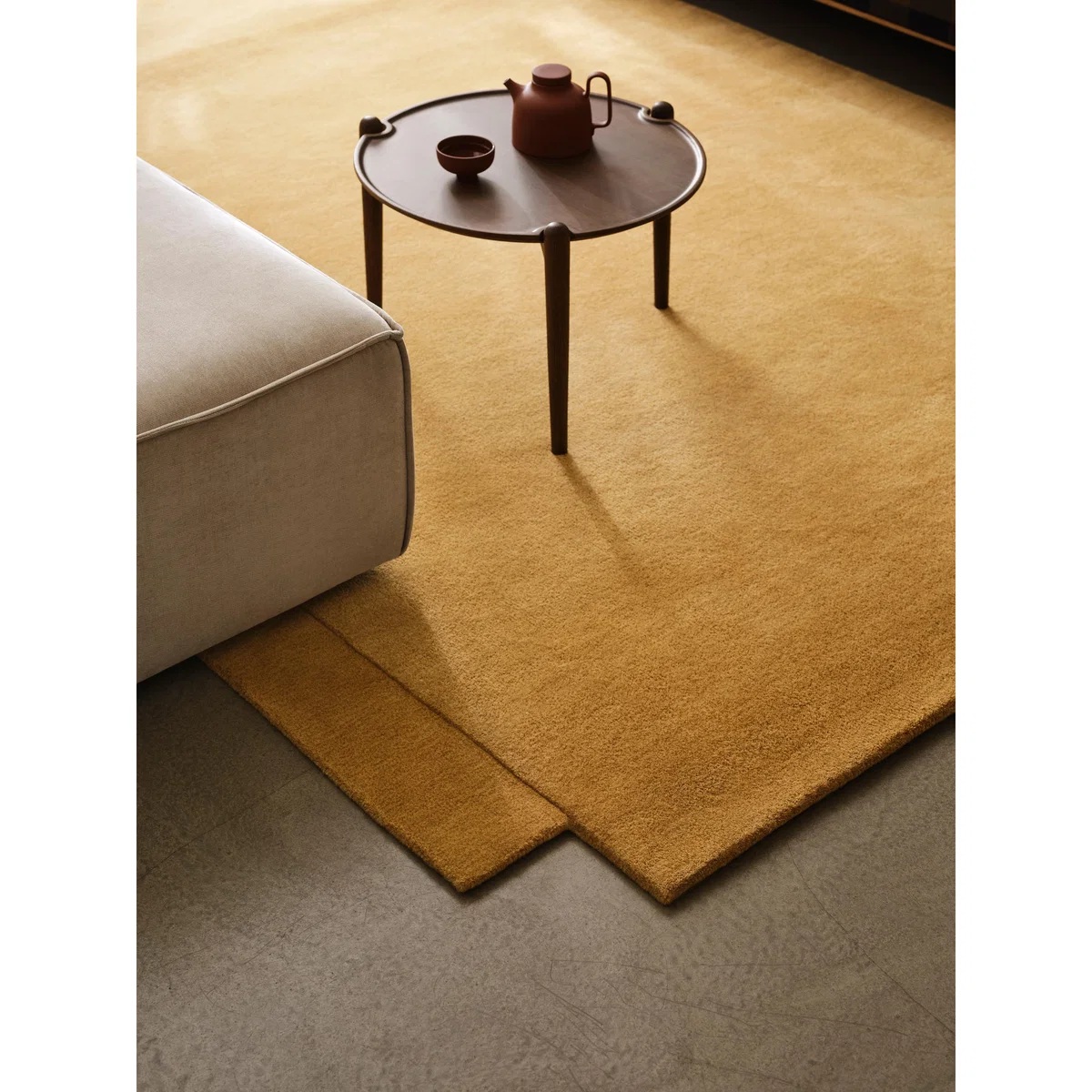 Design House Stockholm Level rug 200x300 cm yellow ochre – image 3