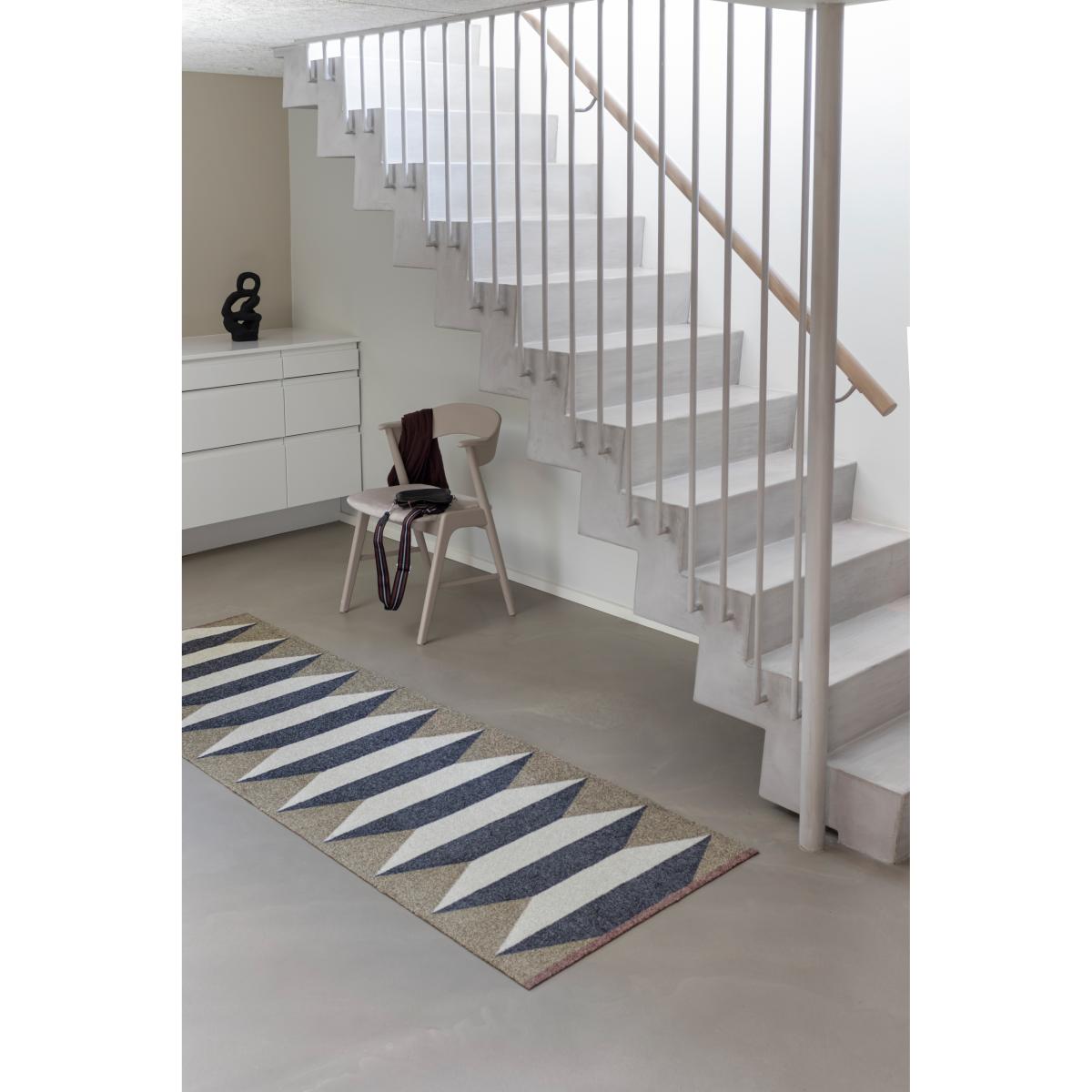 Mette Ditmer Accordion all-round hallway rug Sand 77x240 cm – image 3