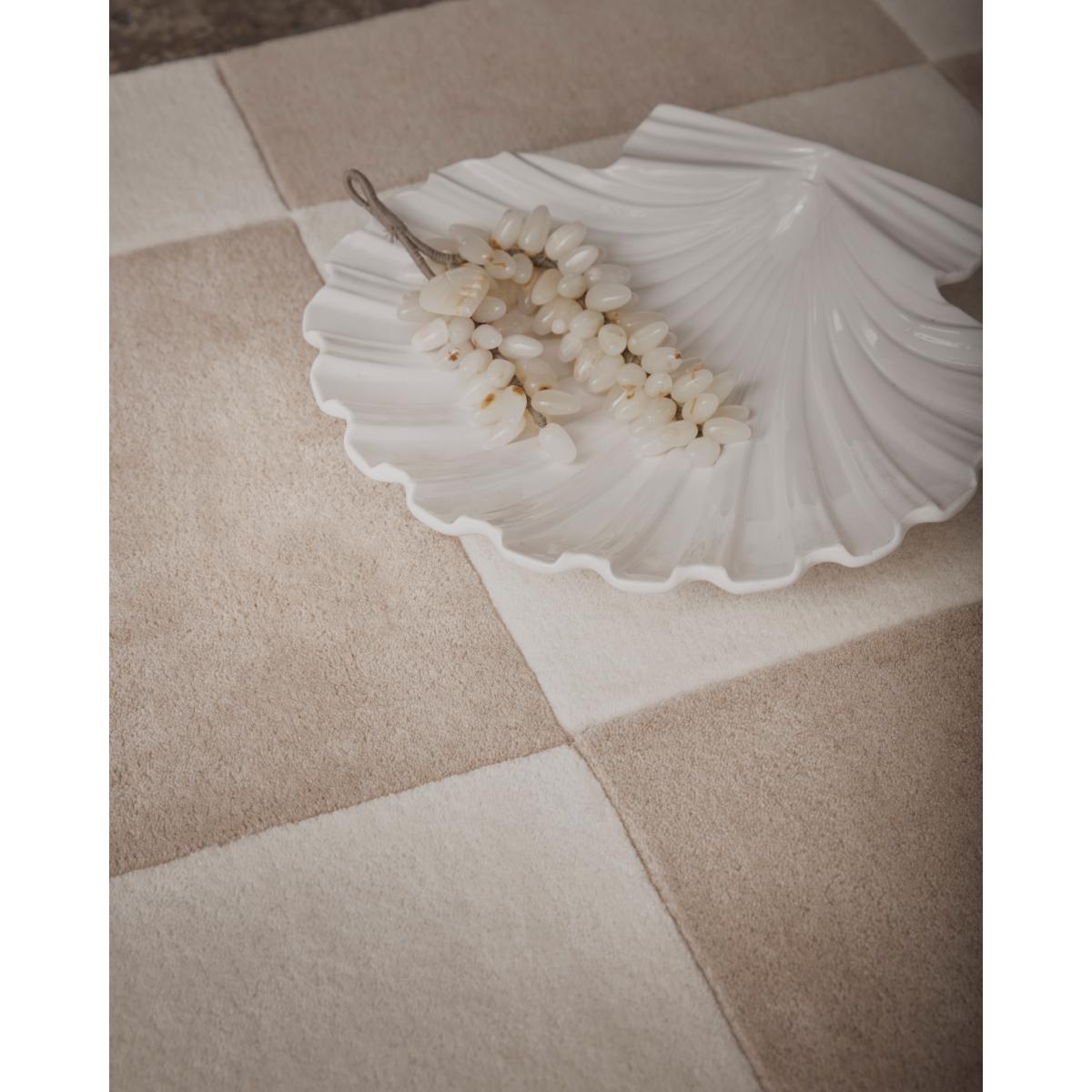 Tinted Hafstrom wool carpet 300x400 cm Beige-white – image 5