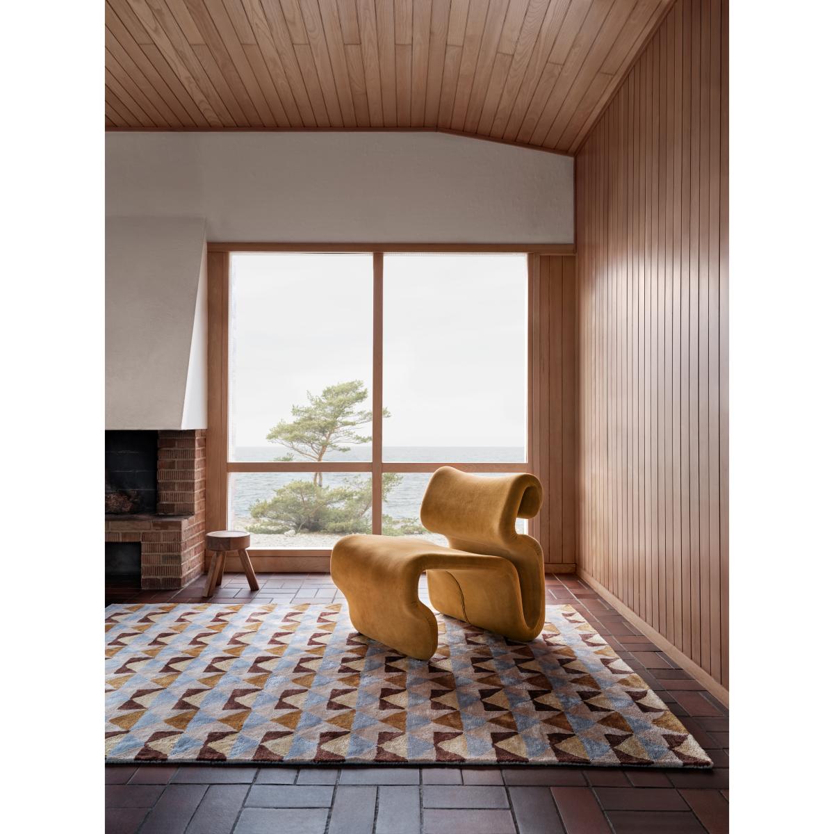 Tinted Mellin viscose carpet 200x300 cm Multi – image 6