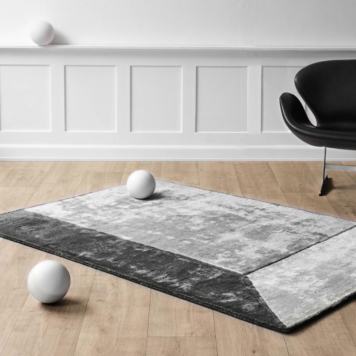 Bamboo Silk Illusion rug 140x200 cm grey – image 2