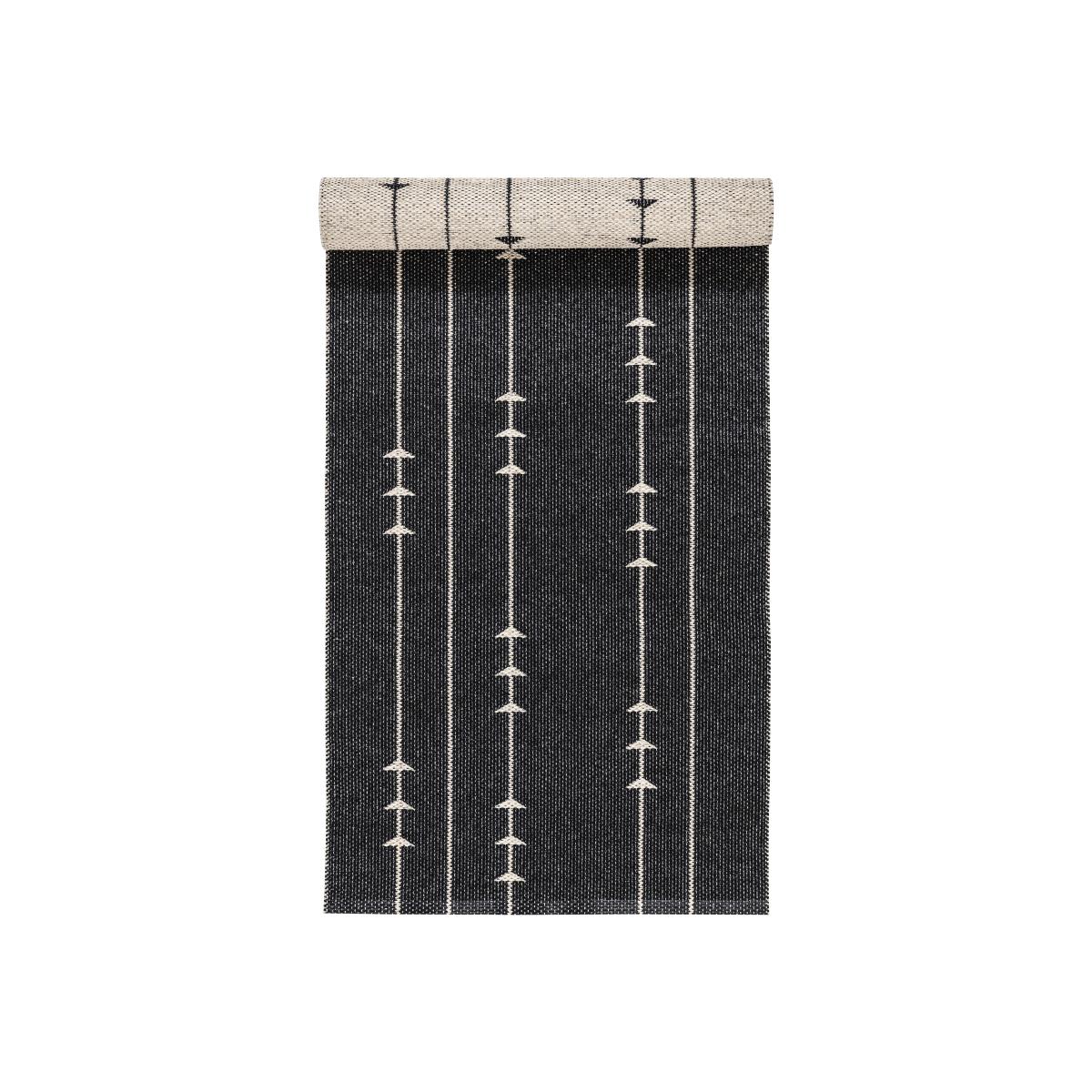 Fir rug nude-black 70x200 cm – image 1