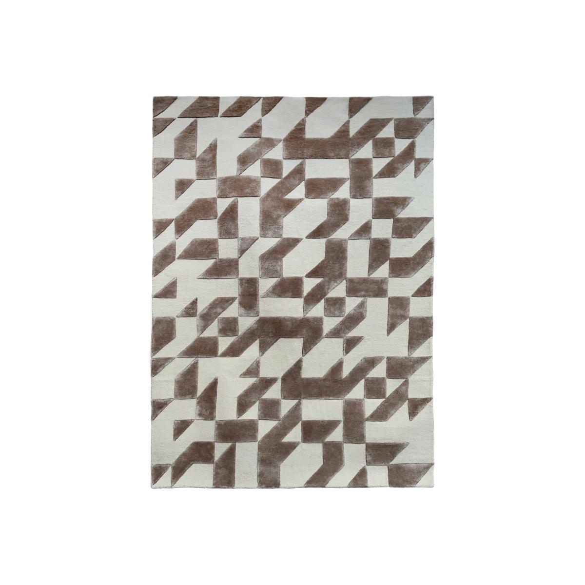 Tinted Franzen rug 170x240 cm Beige-off white – image 1