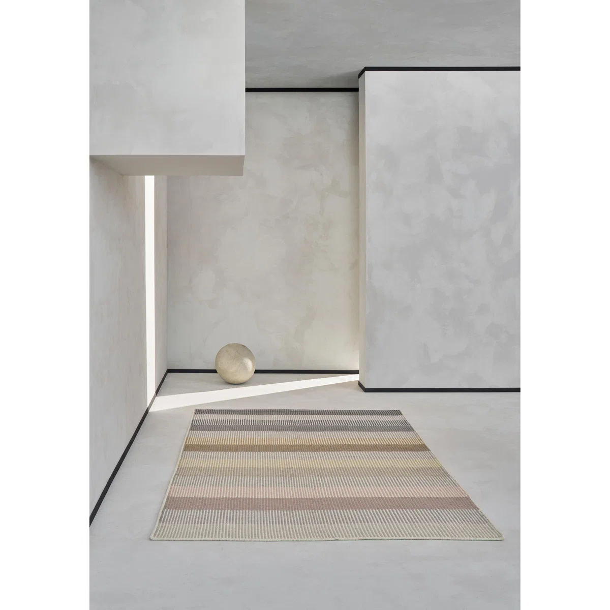 Linie Design Devise wool rug 140x200 cm Mustard – image 2