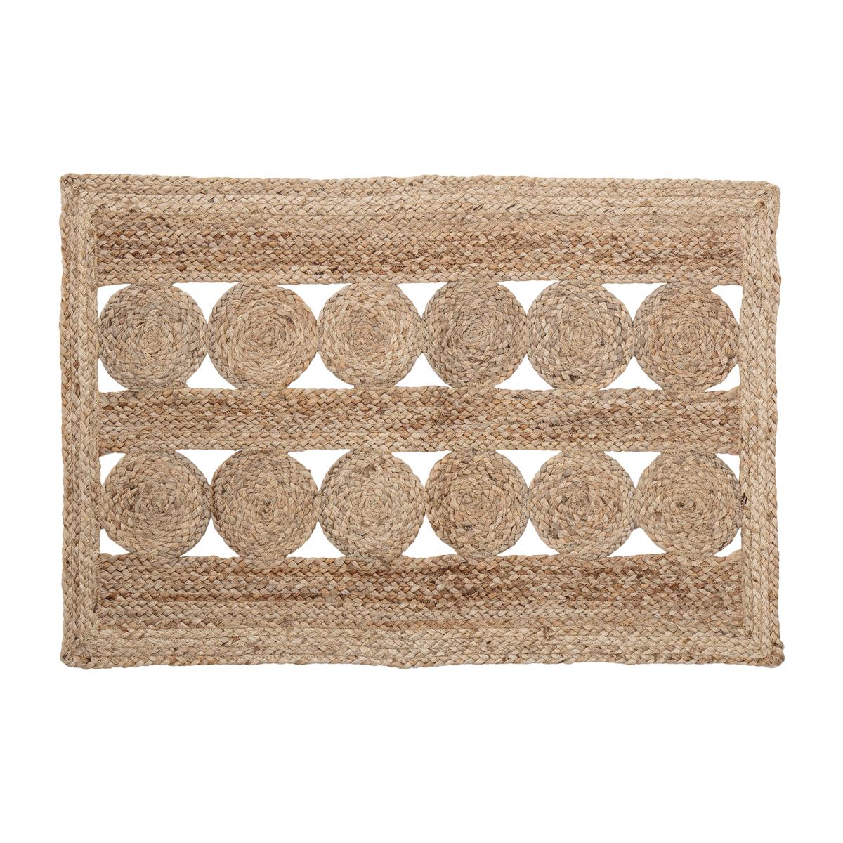Nicko door mat 60x90 cm jute