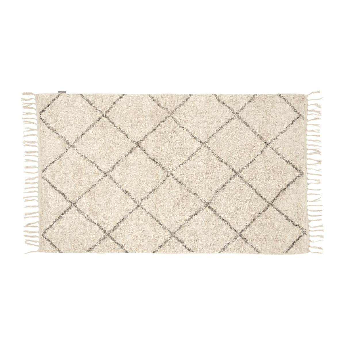 Hübsch Rug 90x150 cm White-gray – image 3