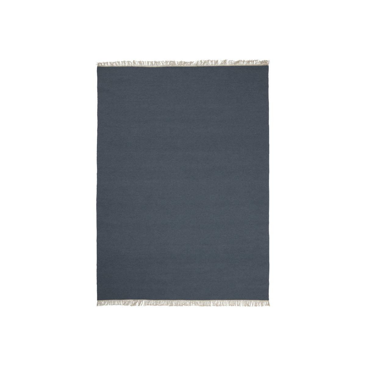 Rainbow wool carpet 200x300 cm ocean