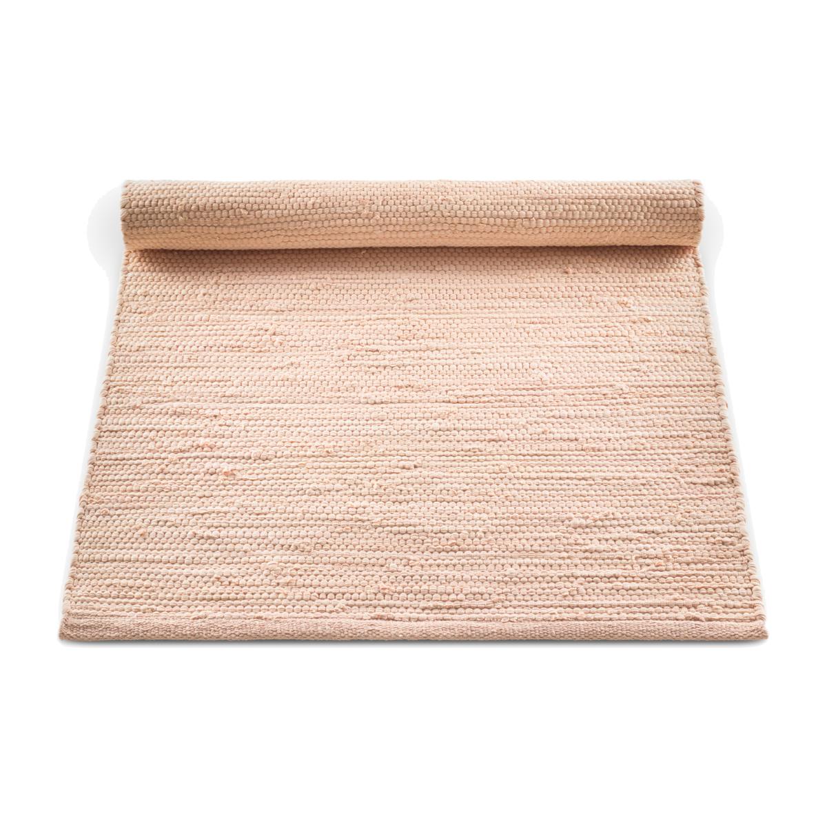 Cotton rug 75x200 cm Soft peach (orange) – image 1