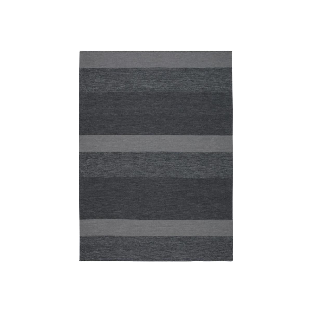 Granite wool rug dark grey 170x240 cm – image 1