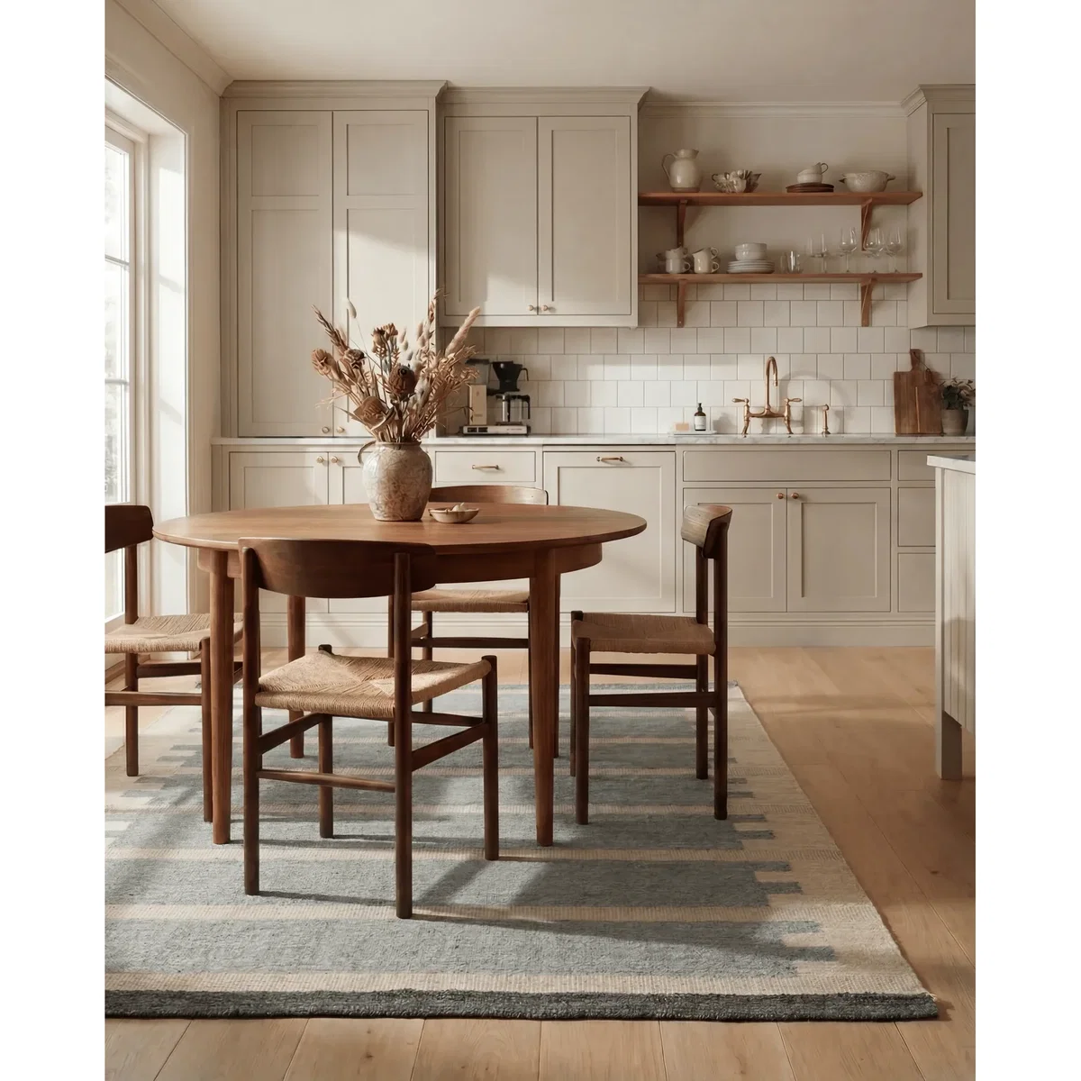 Classic Collection Falsterbo wool rug Blue 230x330 cm – image 2