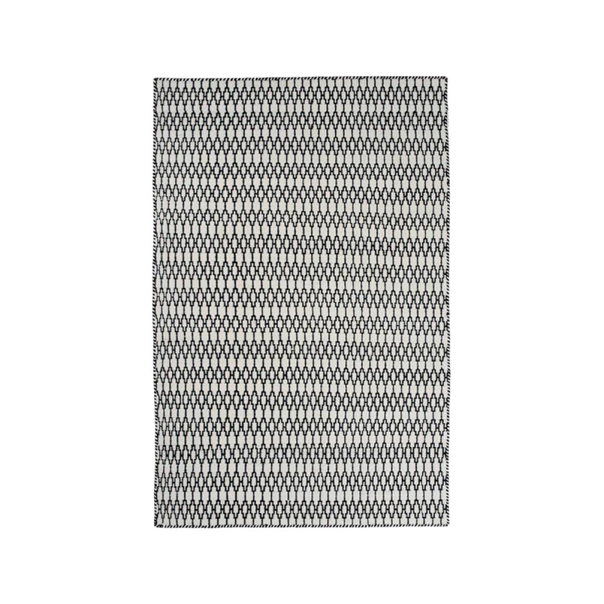 Linie Design Elliot rug White/black 200x300 cm