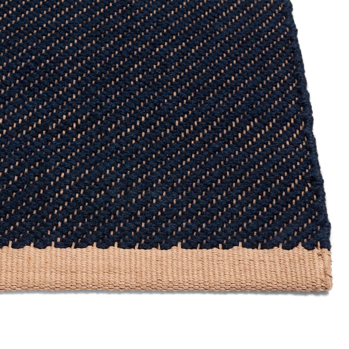 HAY Bias rug 80x200 cm Dark-blue – image 5