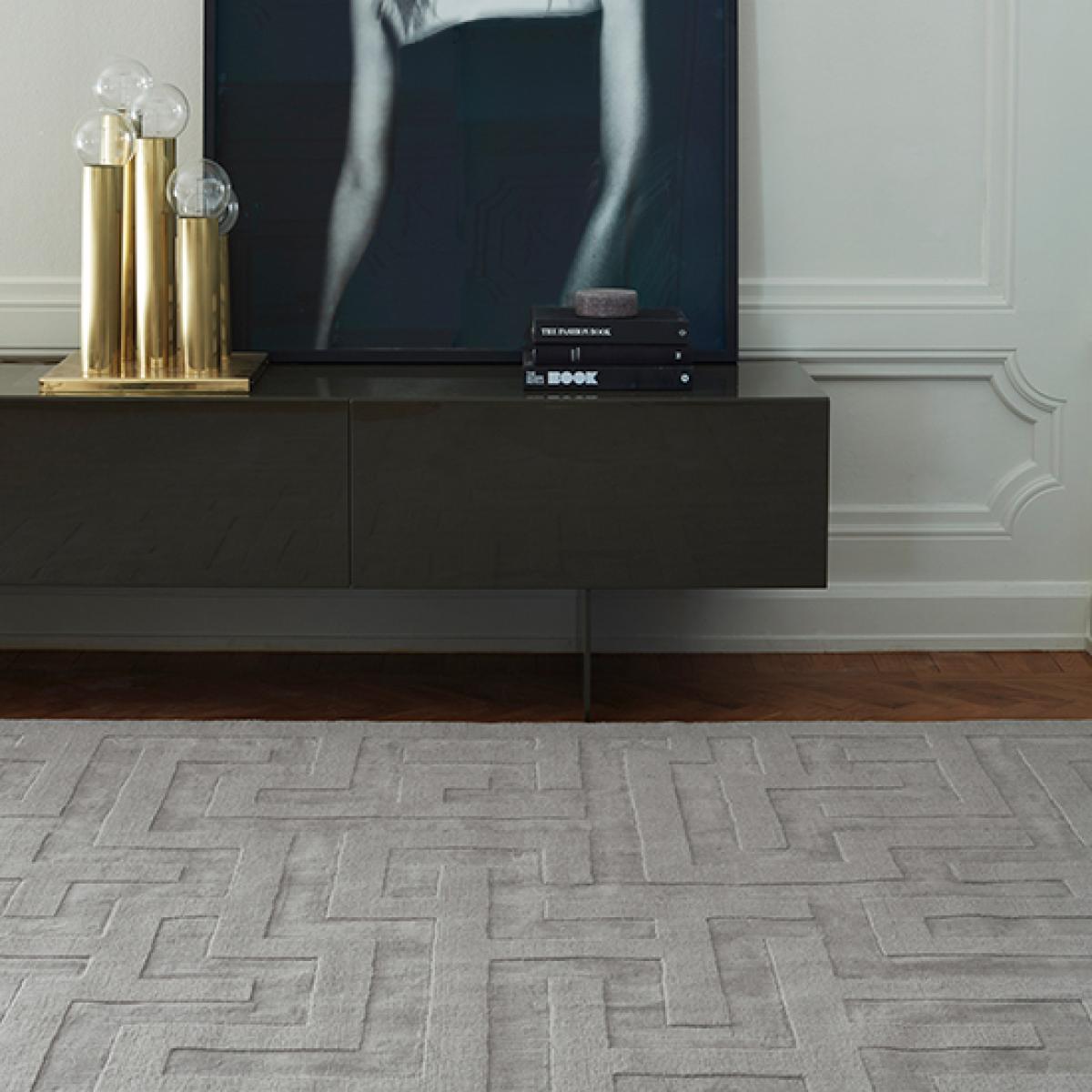 Wool Byzantine rug 180x270 cm True Greige – image 2