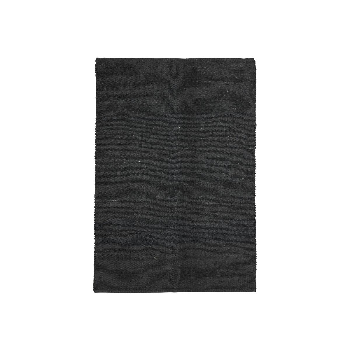 Merida jute rug black 140x200 cm – image 1
